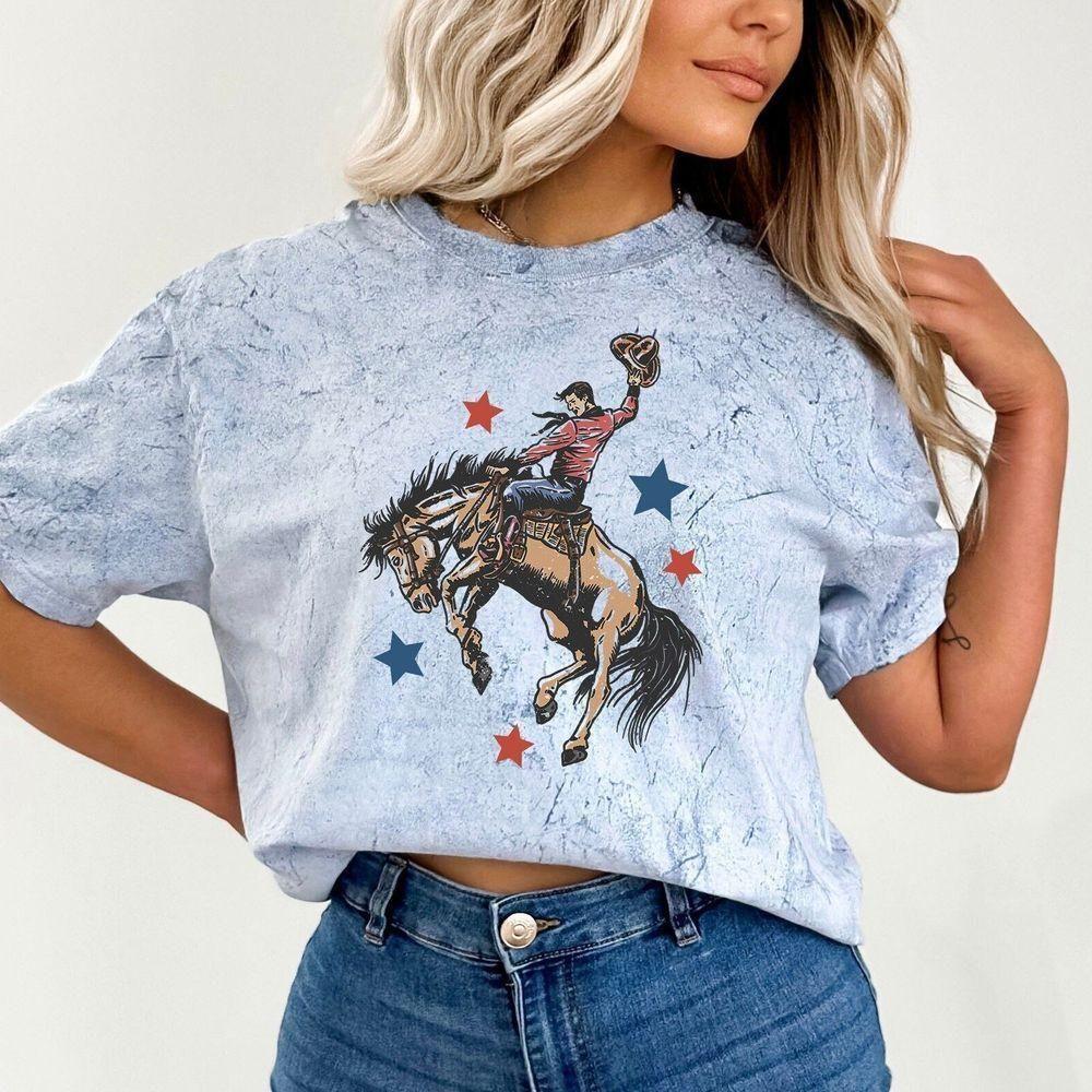 Retro Westen American Tie Dye Vuitino Apparel